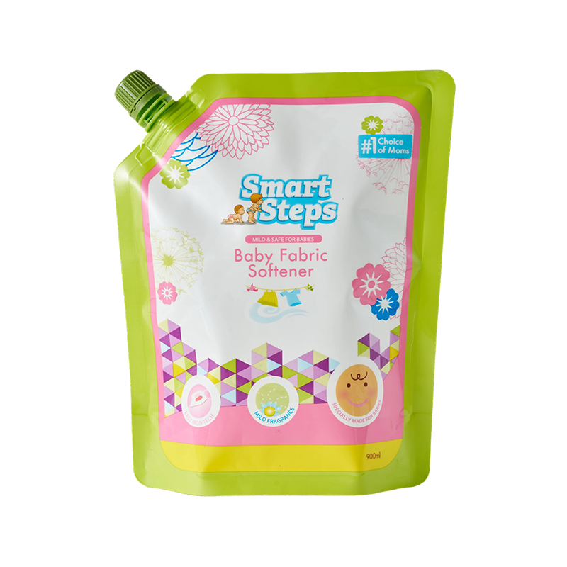 Bolsa con boquilla suavizante de tela de 900 ml