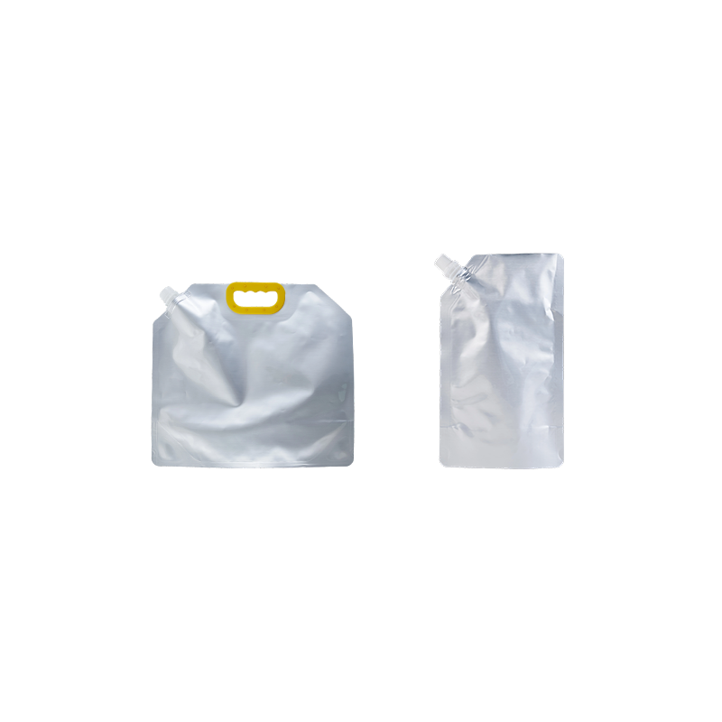 Bolsa de boquilla de aluminio en blanco (mango opcional)