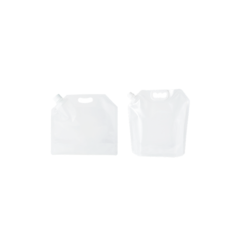 Bolsa universal transparente con boquilla y asa integrada (disponible en varios tamaños)